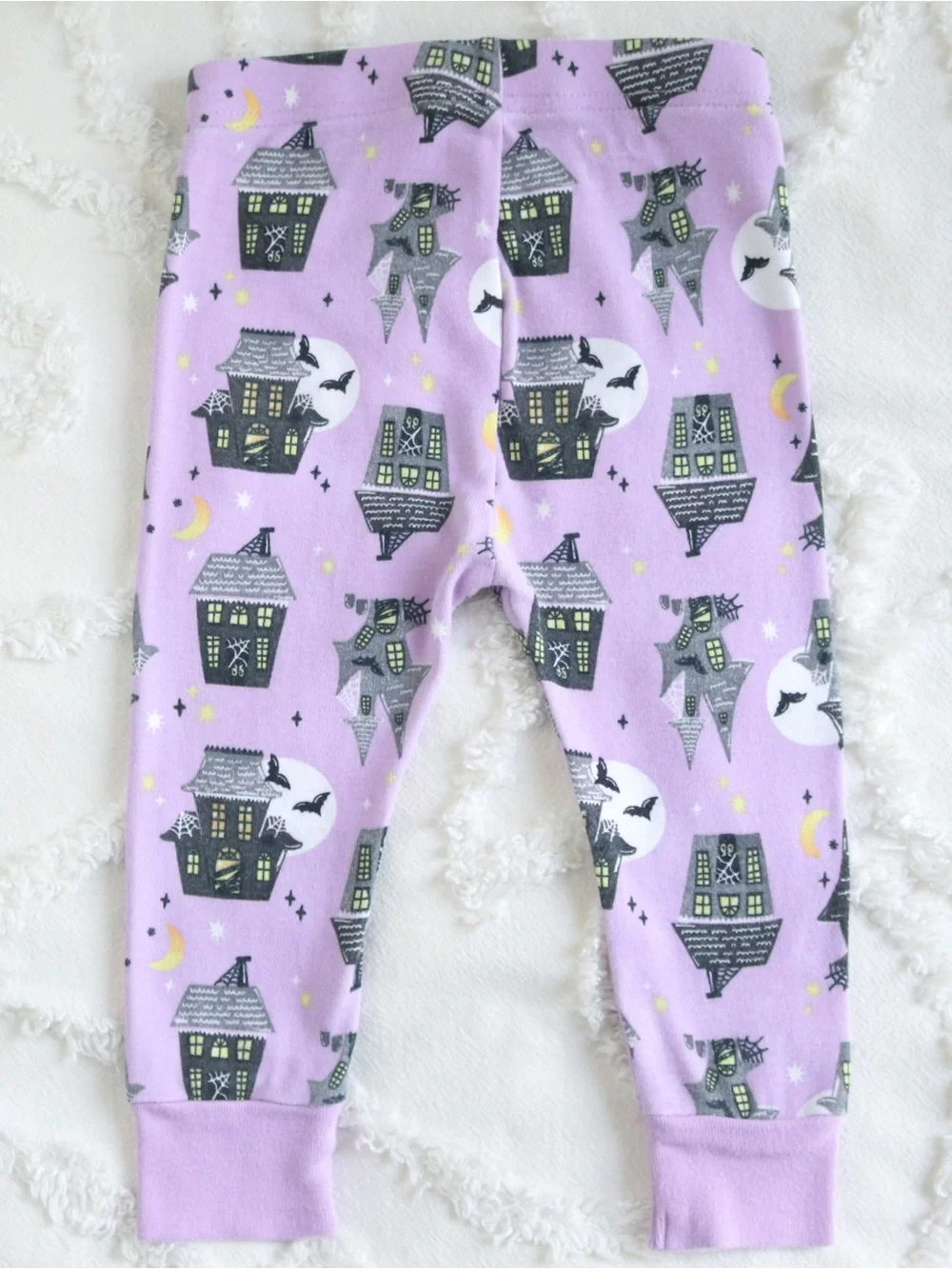 Old Navy | Halloween Wicked Cute Black Cat & Haunted House Pumpkin Ghost PJ Set